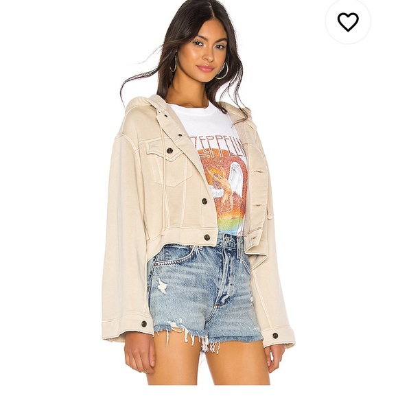 Free People Jackets & Blazers - Free People Dreamers Jacket Earl Gray  Tea L